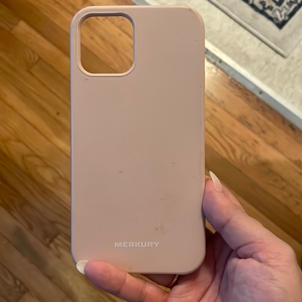 Soft pink / rose colored iPhone case